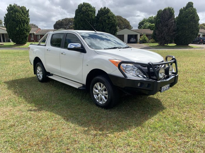 2013 Mazda BT-50 XTR UP 4X4 Dual Range Cool White