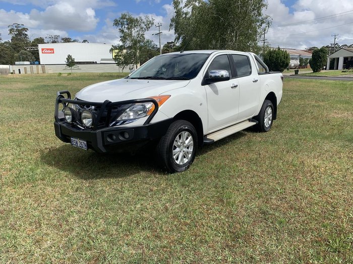 2013 Mazda BT-50 XTR UP 4X4 Dual Range Cool White