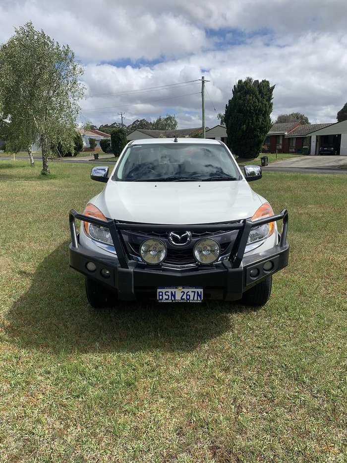 2013 Mazda BT-50 XTR UP 4X4 Dual Range Cool White