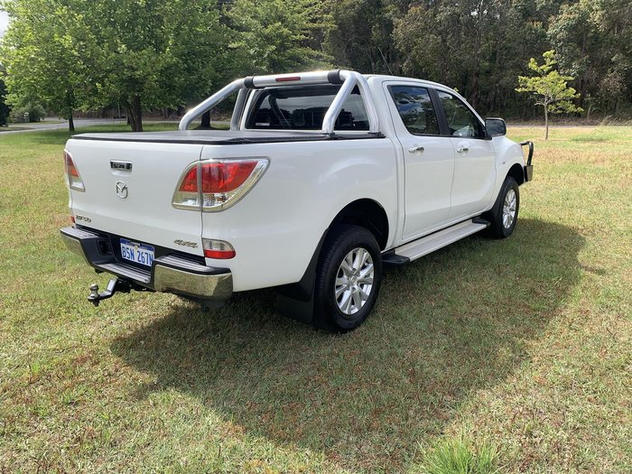 2013 Mazda BT-50 XTR UP 4X4 Dual Range Cool White