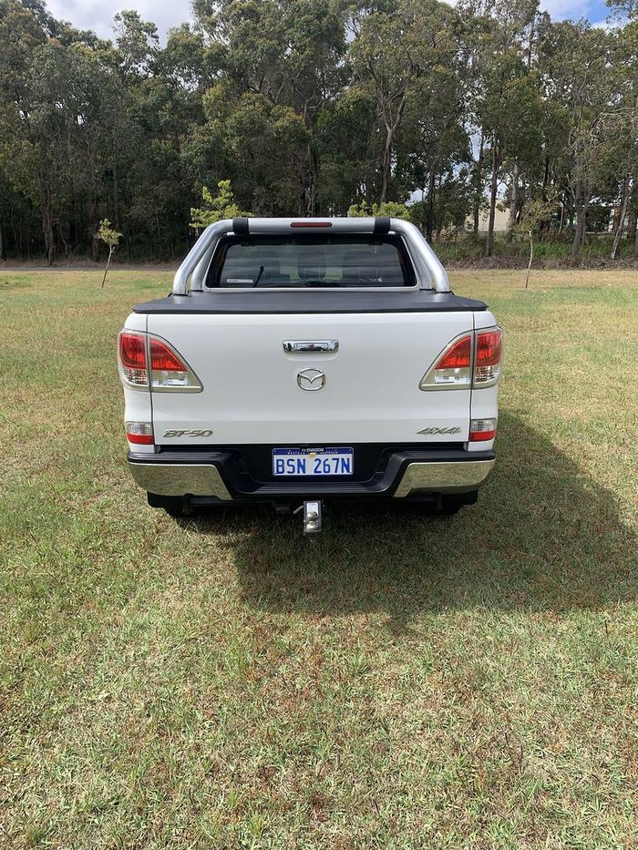 2013 Mazda BT-50 XTR UP 4X4 Dual Range Cool White