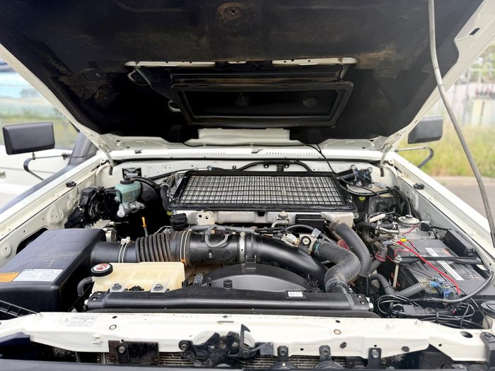 2018 Toyota Landcruiser Workmate VDJ79R 4X4 Dual Range French Vanilla