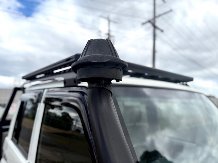 2018 Toyota Landcruiser Workmate VDJ79R 4X4 Dual Range French Vanilla