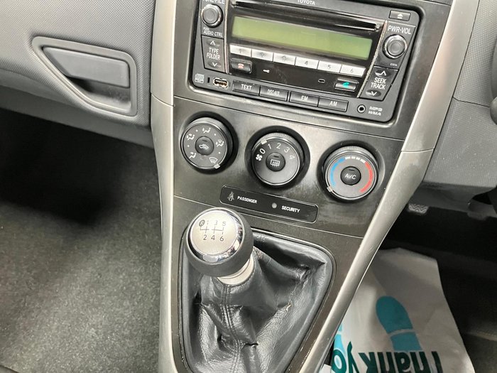 2011 Toyota Corolla Ascent ZRE152R MY11 Graphite