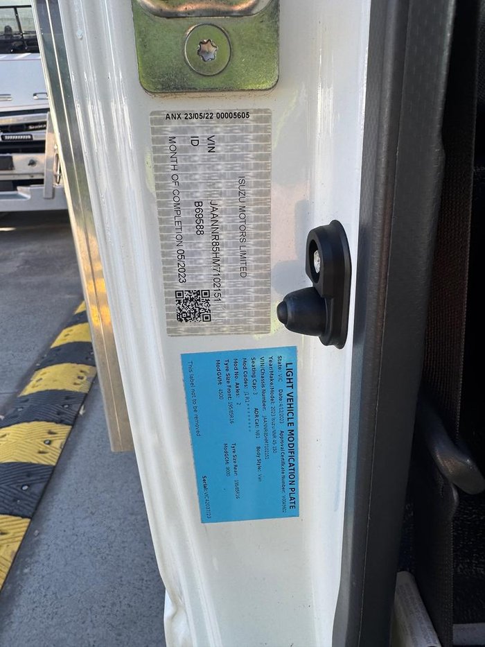 2023 Isuzu Nnr 45/150 Auto NNR 45/150 PANTEC