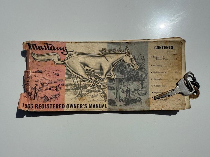 1965 Ford Mustang (No Series) Wimbledon White