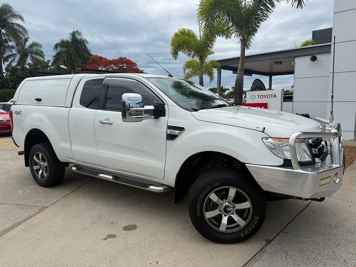 2013 Ford Ranger XLT PX 4X4 Dual Range Cool White