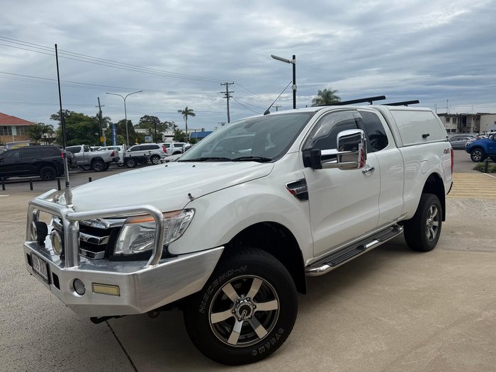 2013 Ford Ranger XLT PX 4X4 Dual Range Cool White