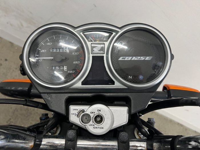 2018 Honda CB125E Black