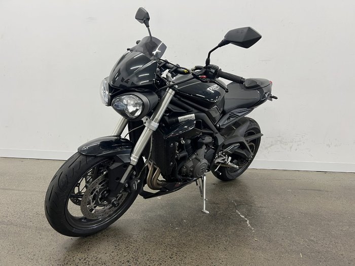 2018 Triumph STREET TRIPLE S 660 LAMS Black