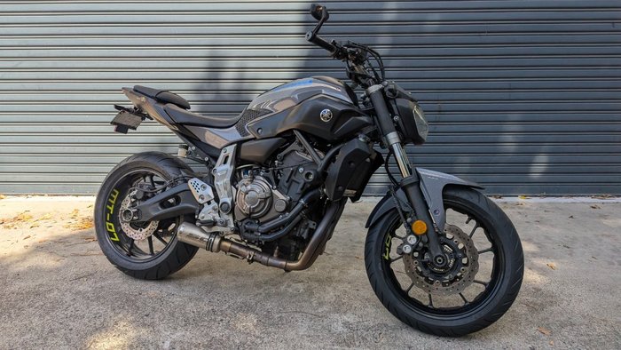 2015 Yamaha MT-07 LA Grey