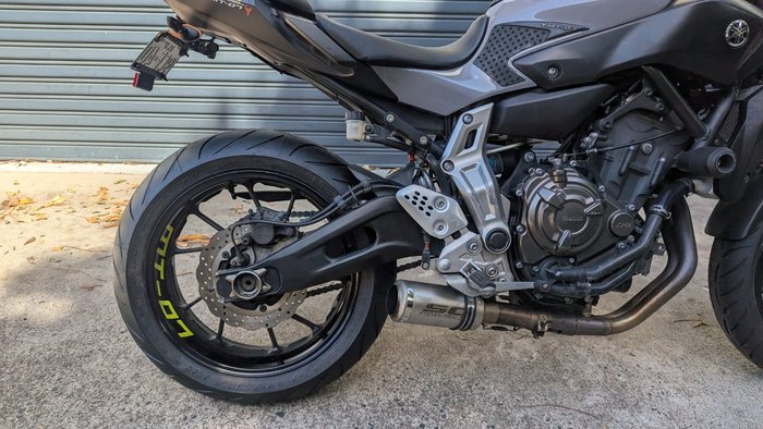 2015 Yamaha MT-07 LA Grey