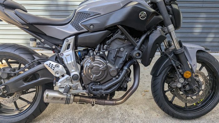 2015 Yamaha MT-07 LA Grey
