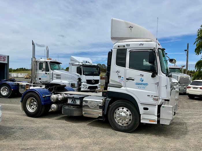 2023 UD Quon 460 Only 32329Klm 1505 Hours Suit New Byer $145500+Gst UD QUON 460 SINGLE DRIVE WHITE