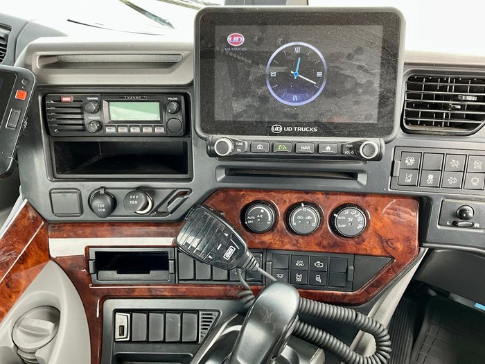 2023 UD Quon 460 Only 32329Klm 1505 Hours Suit New Byer $145500+Gst UD QUON 460 SINGLE DRIVE WHITE