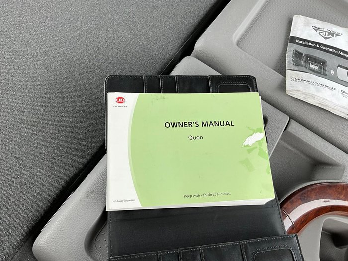 2023 UD Quon 460 Only 32329Klm 1505 Hours Suit New Byer $145500+Gst UD QUON 460 SINGLE DRIVE WHITE