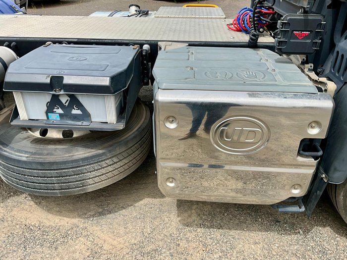 2023 UD Quon 460 Only 32329Klm 1505 Hours Suit New Byer $145500+Gst UD QUON 460 SINGLE DRIVE WHITE