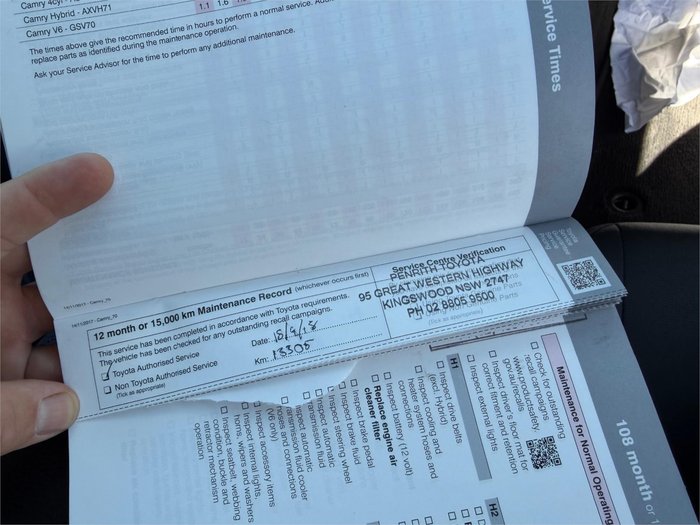 2018 TOYOTA CAMRY ASCENT HYBRID