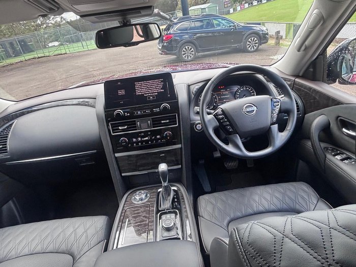 2025 Nissan Patrol Ti Y62 MY25 4X4 Dual Range Desert Red