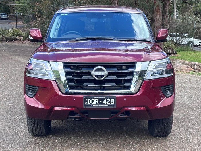2025 Nissan Patrol Ti Y62 MY25 4X4 Dual Range Desert Red