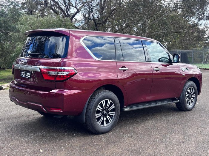 2025 Nissan Patrol Ti Y62 MY25 4X4 Dual Range Desert Red
