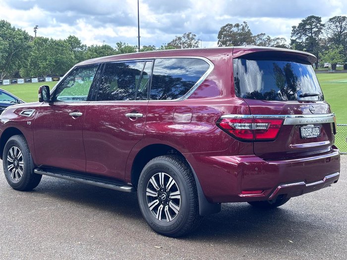 2025 Nissan Patrol Ti Y62 MY25 4X4 Dual Range Desert Red