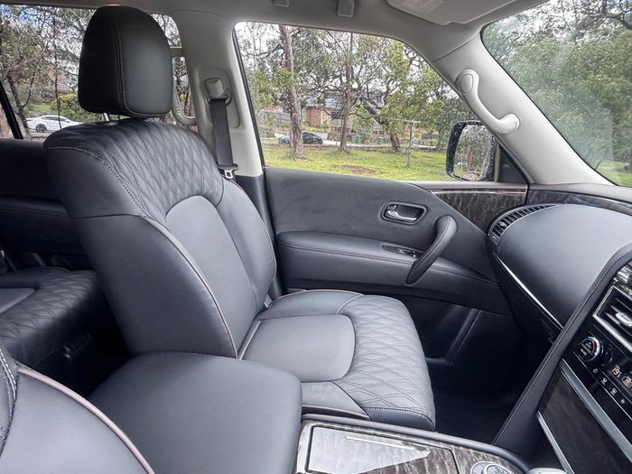 2025 Nissan Patrol Ti Y62 MY25 4X4 Dual Range Desert Red