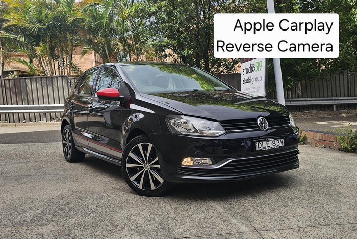 2016 Volkswagen Polo 81TSI beats 6R MY17 Deep Black
