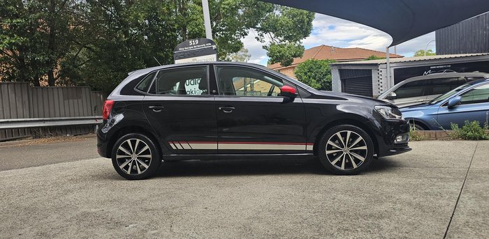 2016 Volkswagen Polo 81TSI beats 6R MY17 Deep Black