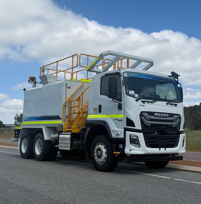 2025 Isuzu F Series FVZ 260-300 White