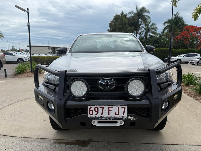 2022 Toyota Hilux SR GUN126R 4X4 Dual Range Silver Sky