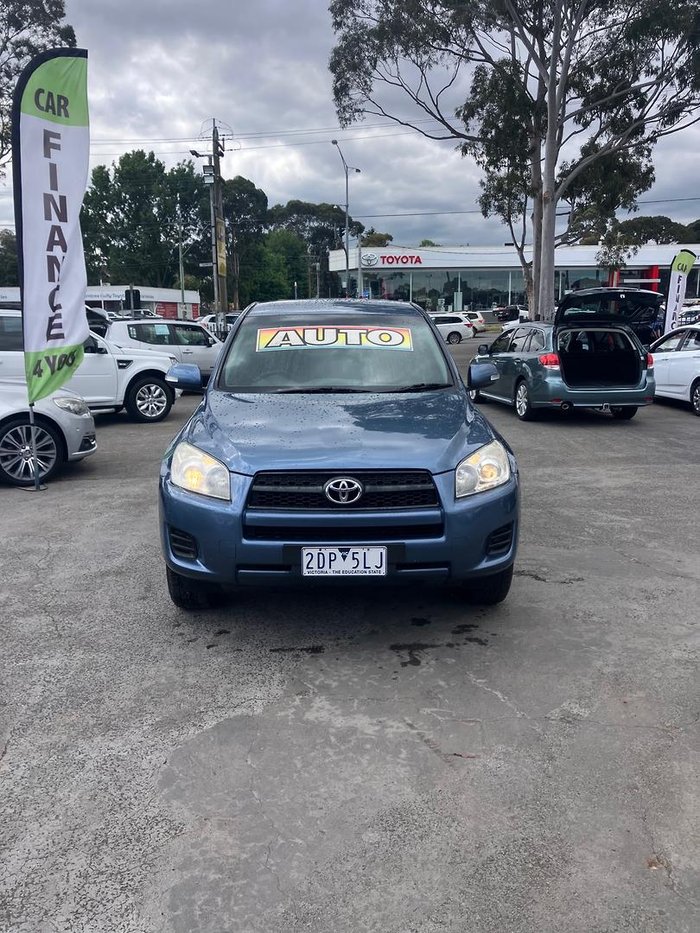2010 Toyota RAV4 CV ACA33R 4X4 On Demand Blue Storm