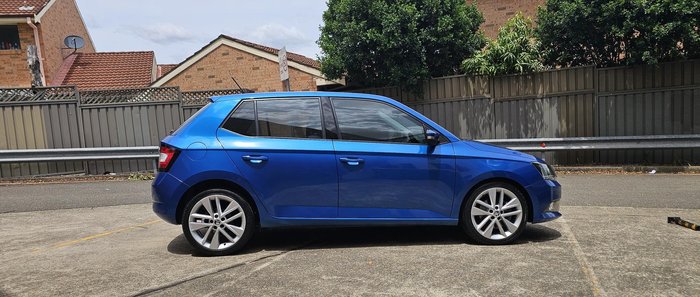 2016 SKODA Fabia 81TSI NJ MY16 Race Blue