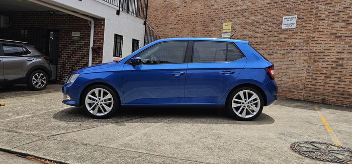 2016 SKODA Fabia 81TSI NJ MY16 Race Blue
