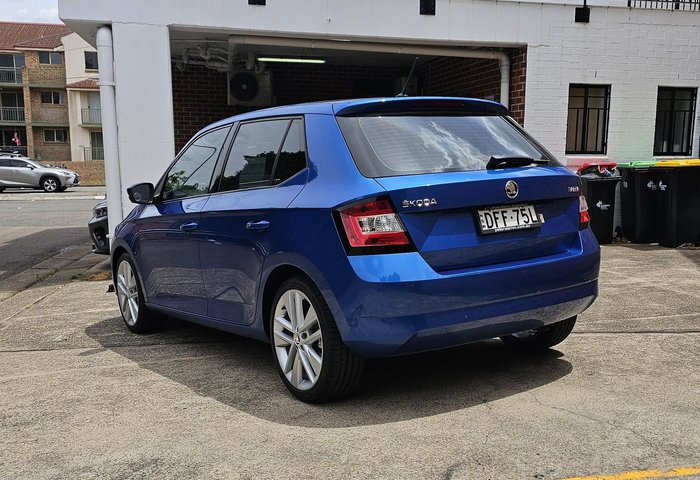 2016 SKODA Fabia 81TSI NJ MY16 Race Blue