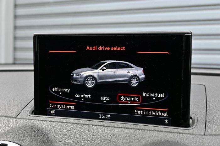 2015 Audi S3 8V MY16 Four Wheel Drive Brilliant Black