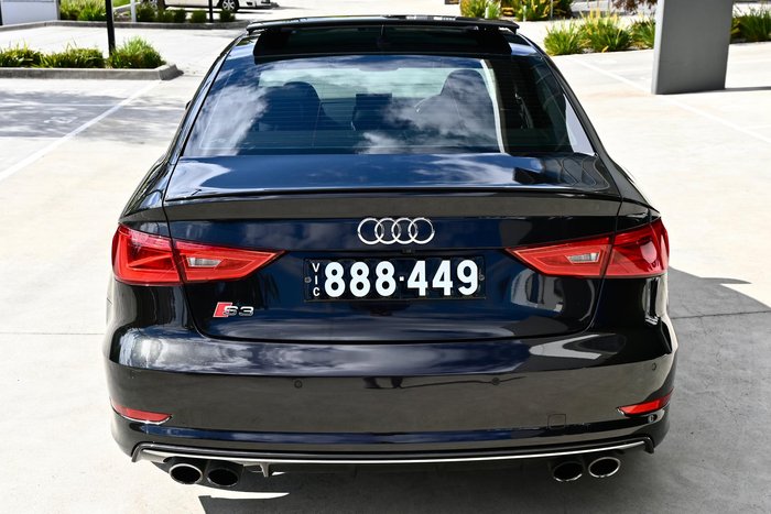 2015 Audi S3 8V MY16 Four Wheel Drive Brilliant Black