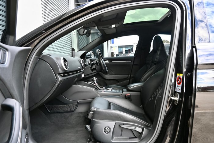 2015 Audi S3 8V MY16 Four Wheel Drive Brilliant Black