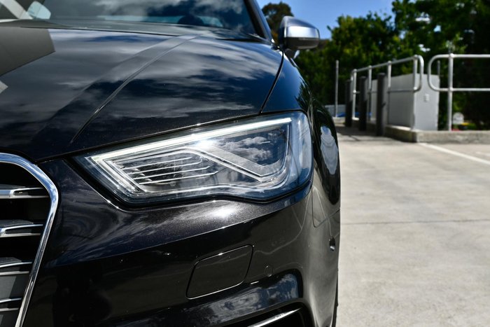 2015 Audi S3 8V MY16 Four Wheel Drive Brilliant Black