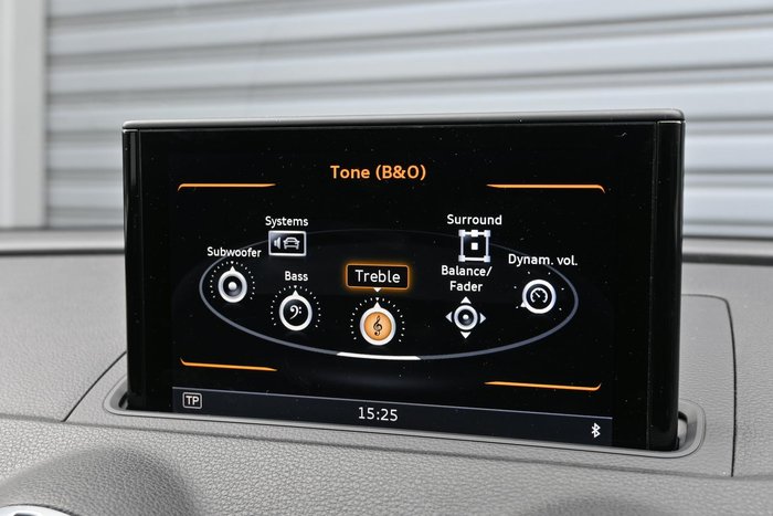 2015 Audi S3 8V MY16 Four Wheel Drive Brilliant Black