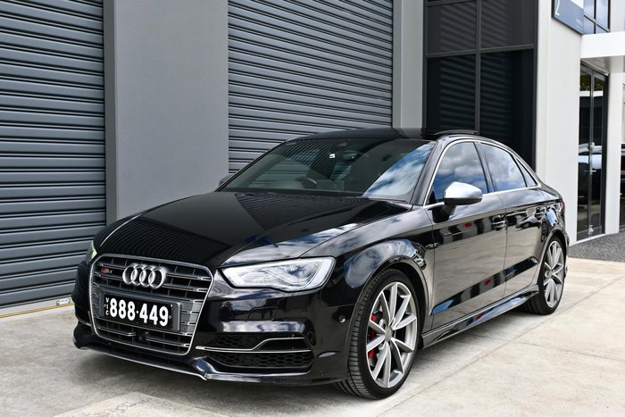 2015 Audi S3 8V MY16 Four Wheel Drive Brilliant Black