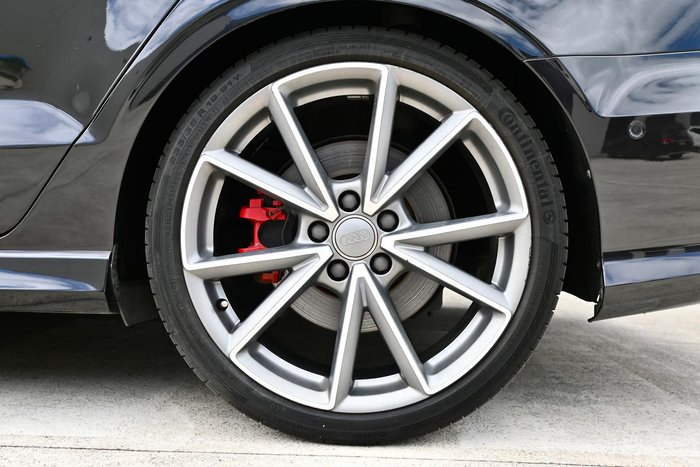 2015 Audi S3 8V MY16 Four Wheel Drive Brilliant Black