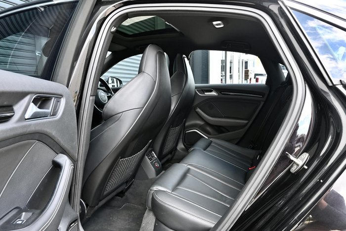 2015 Audi S3 8V MY16 Four Wheel Drive Brilliant Black