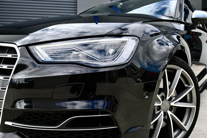 2015 Audi S3 8V MY16 Four Wheel Drive Brilliant Black