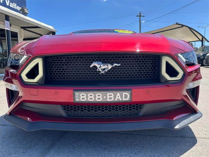 2018 Ford Mustang GT FN MY19 Ruby Red