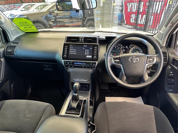 2021 Toyota Landcruiser Prado GX GDJ150R 4X4 Dual Range Glacier White