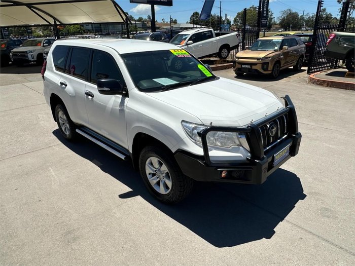 2021 Toyota Landcruiser Prado GX GDJ150R 4X4 Dual Range Glacier White