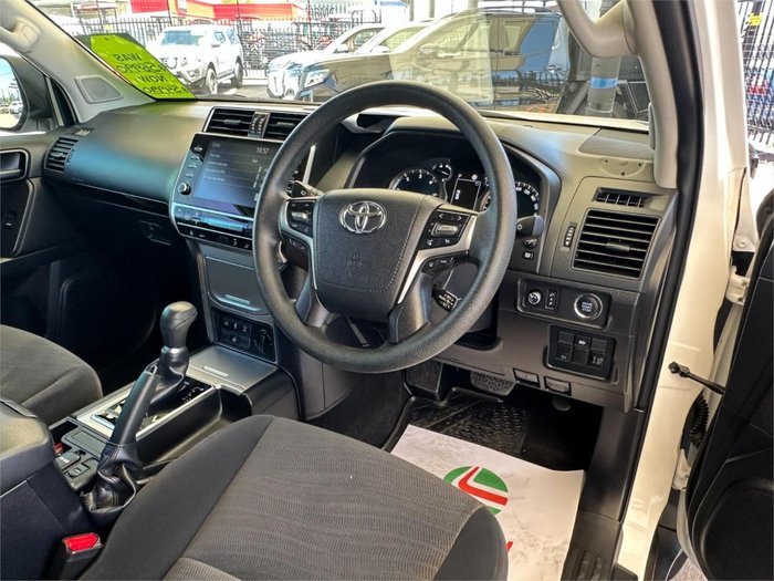 2021 Toyota Landcruiser Prado GX GDJ150R 4X4 Dual Range Glacier White