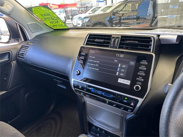 2021 Toyota Landcruiser Prado GX GDJ150R 4X4 Dual Range Glacier White