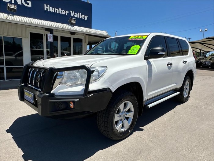 2021 Toyota Landcruiser Prado GX GDJ150R 4X4 Dual Range Glacier White